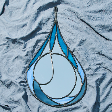 Aqua Gold Mirror