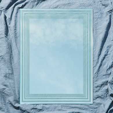 Aqua Gold Mirror