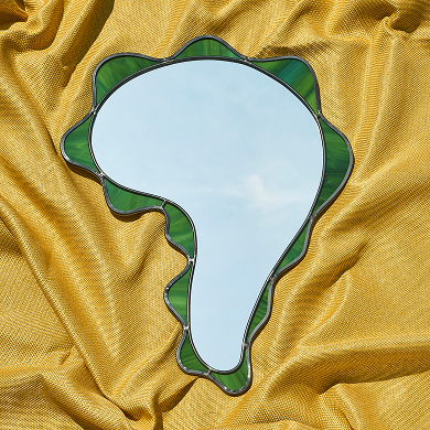 Aqua Gold Mirror