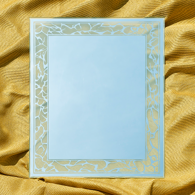 Aqua Gold Mirror