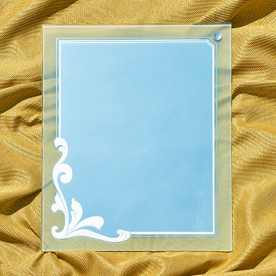 Aqua Gold Mirror
